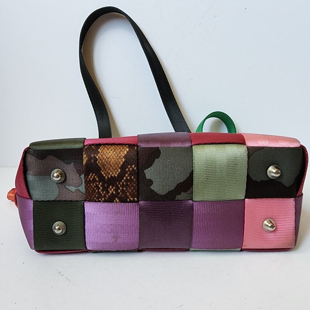Harvey's Seatbelt Purse Original Paint by Numbers Multi-color Tote Bag Handbag - Picture 7 of 11